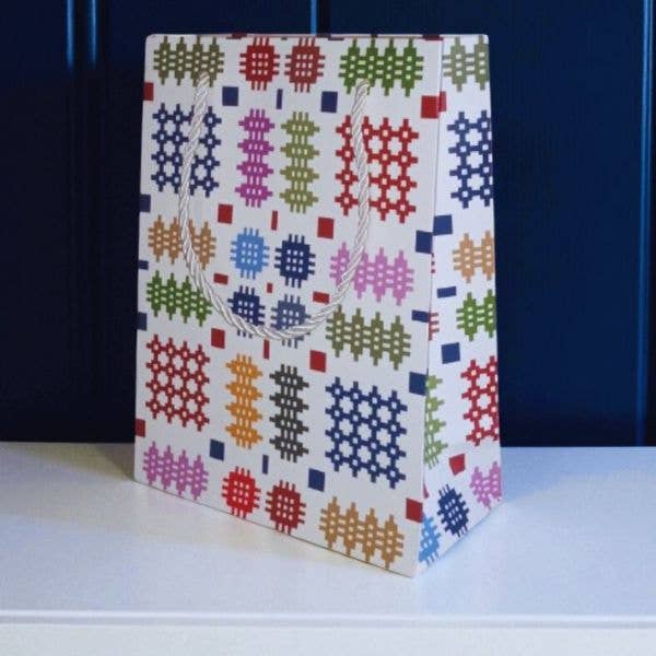 Paper Gift Bags - Welsh Tapestry Design