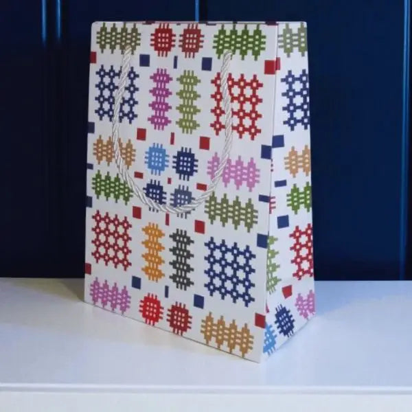 Paper Gift Bags - Welsh Tapestry Design