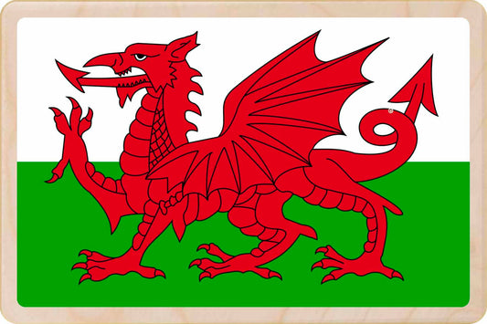 Wales, Y Ddraig Goch - Eco-friendly cards & magnets