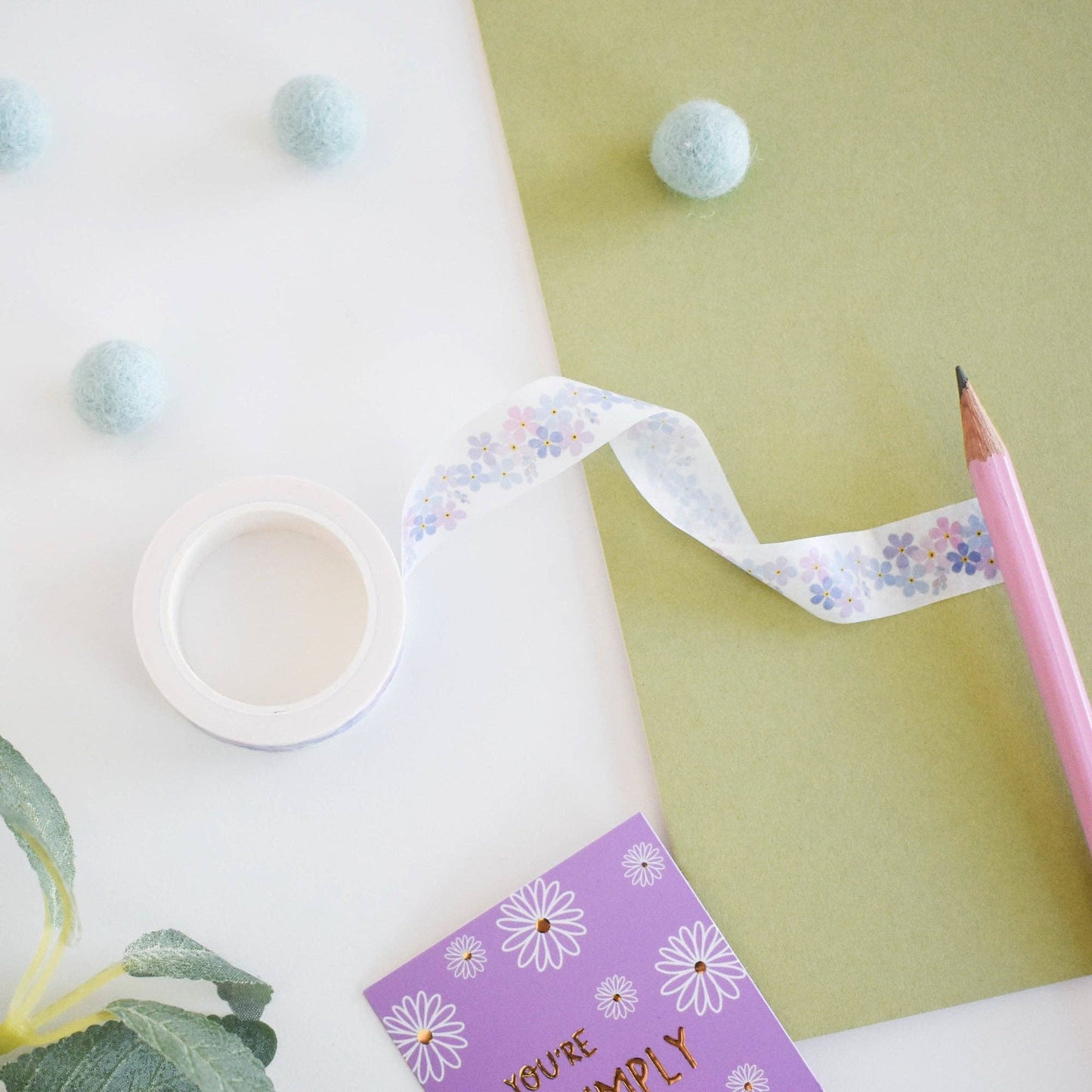 Forget Me Nots Washi Tape
