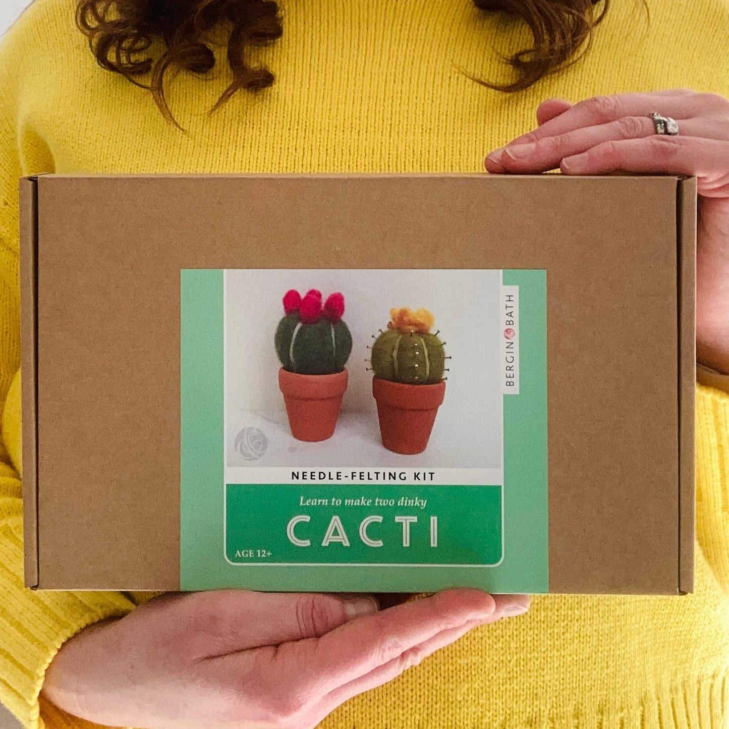 Needle Felting Kit, Cacti