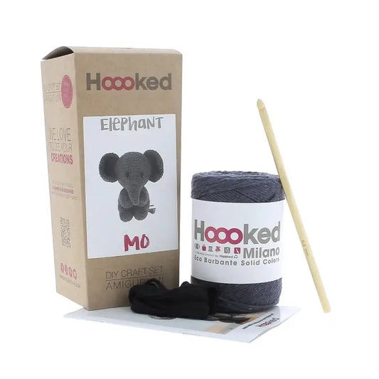 Hoooked - DIY Crochet Kit Mo the Elephant