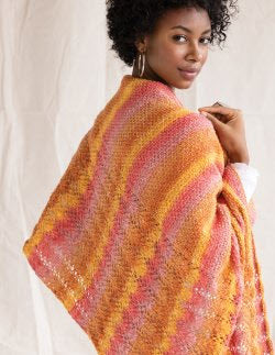 Timeless Noro Knit Shawls