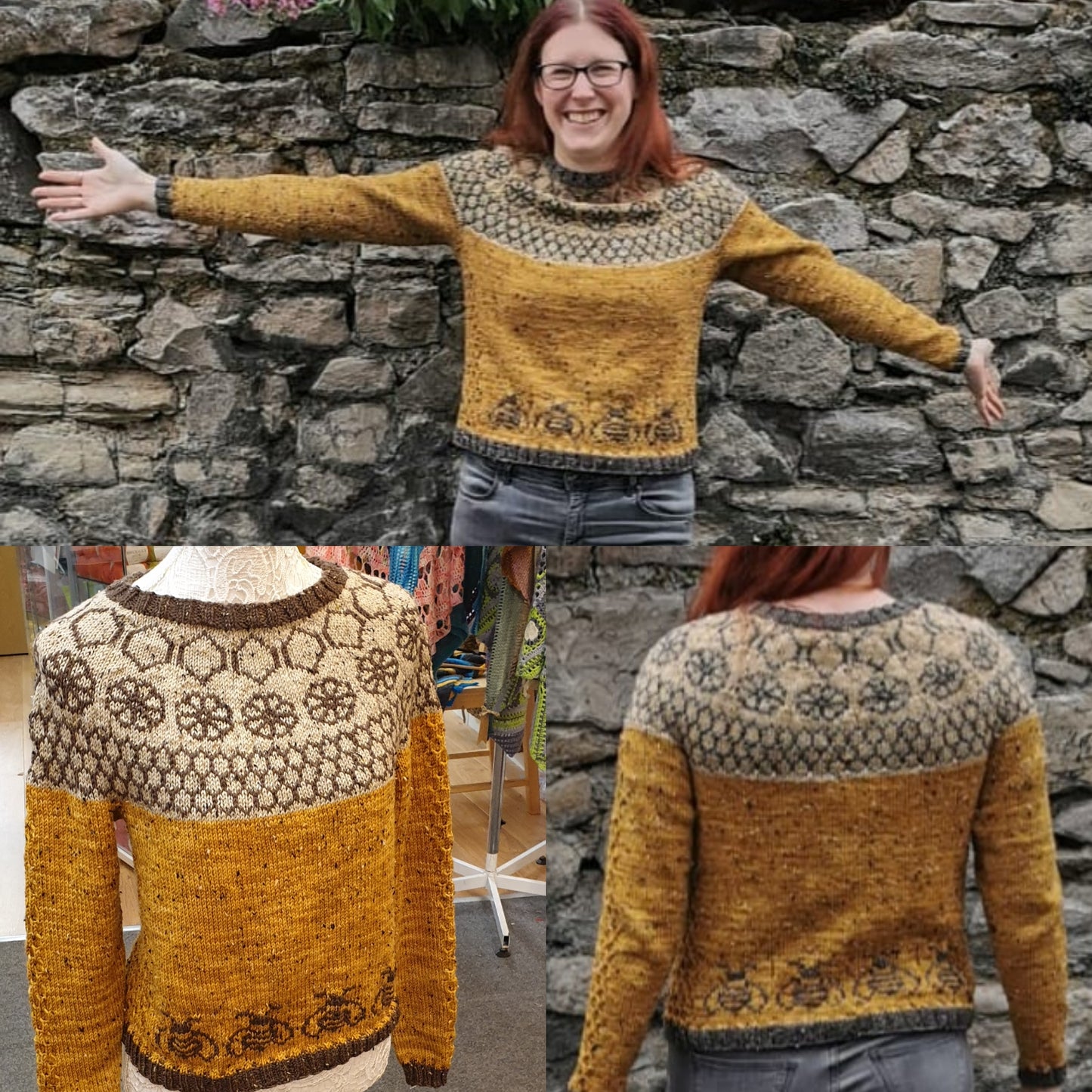 Save the Bees Sweater Kit