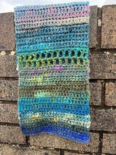 Beginner Crochet Course “Walkies by the Sea” Scarf