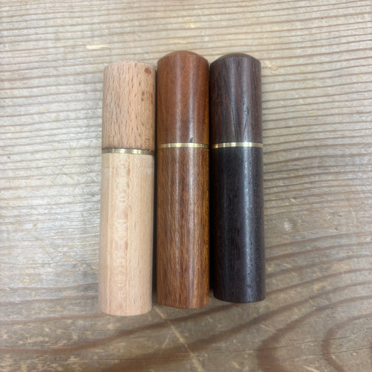 Wooden Needle Holders