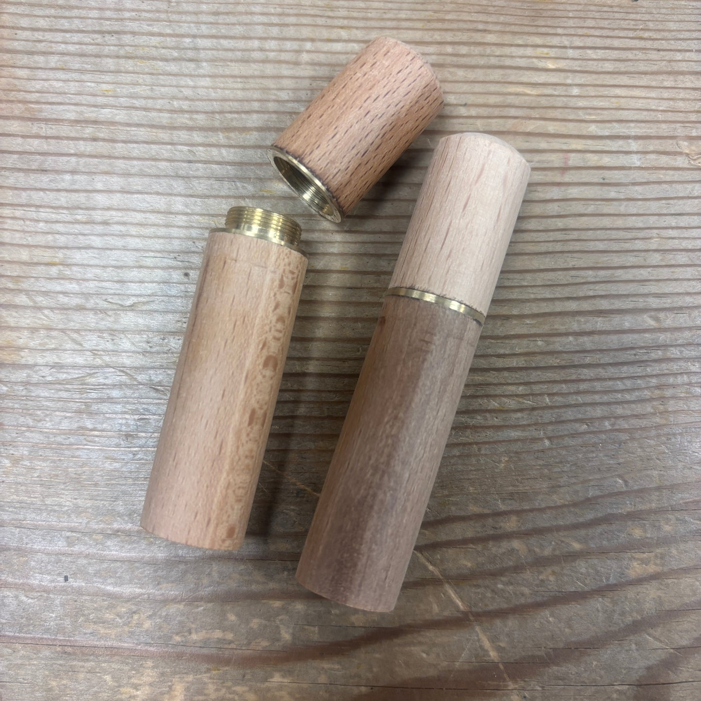 Wooden Needle Holders