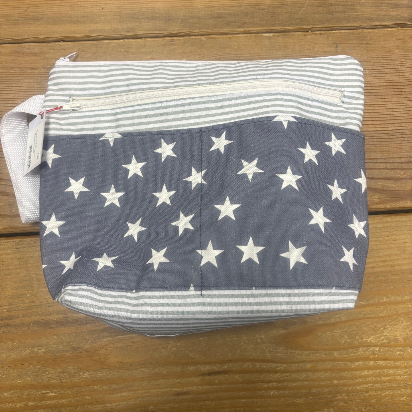 Stars and Stripes Handmade Project pouch | Abercairn Yarns