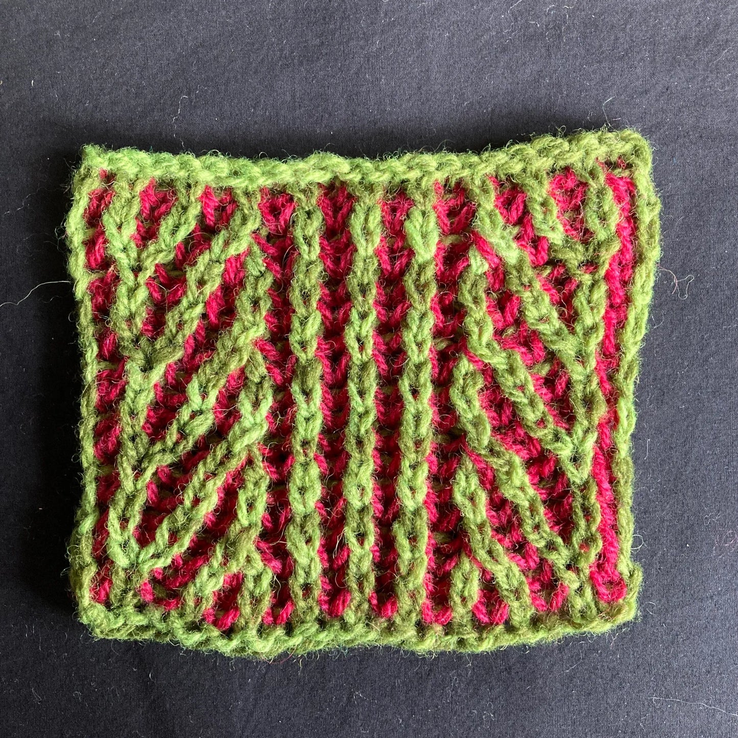 Two Colour Brioche Knitting | Learn with Kath Andrews