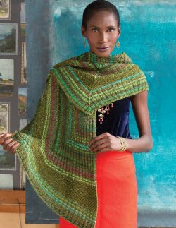 Timeless Noro Knit Shawls