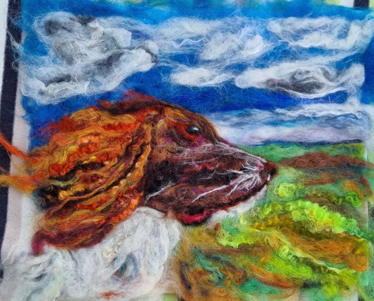 Two‑Day Needle‑Felted Dog Portrait Workshop