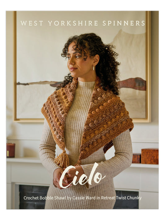 Cielo - Crochet Bobble Shawl