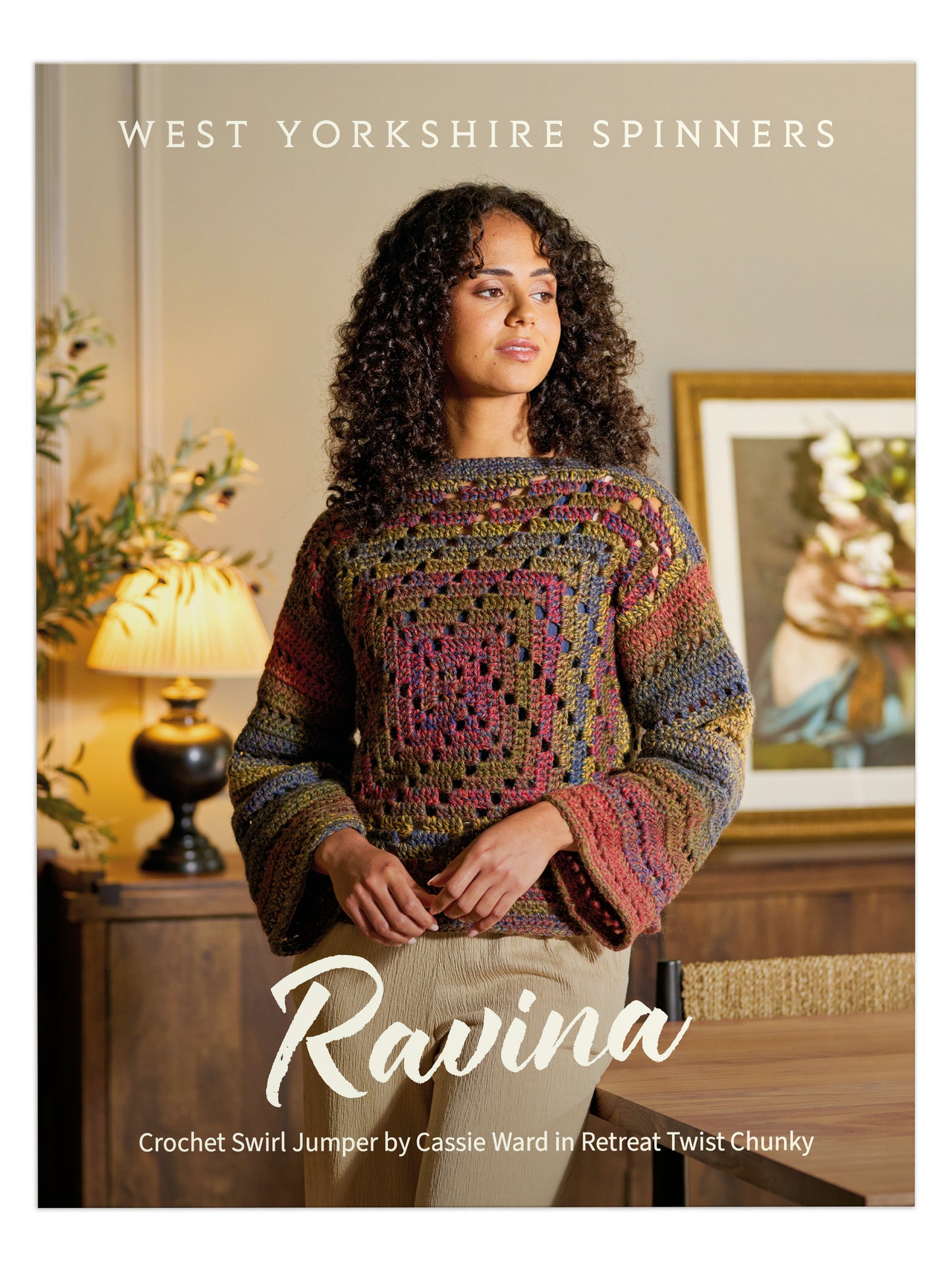 Ravina - Crochet Swirl Jumper