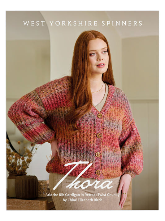 Thora - Brioche Rib Cardigan