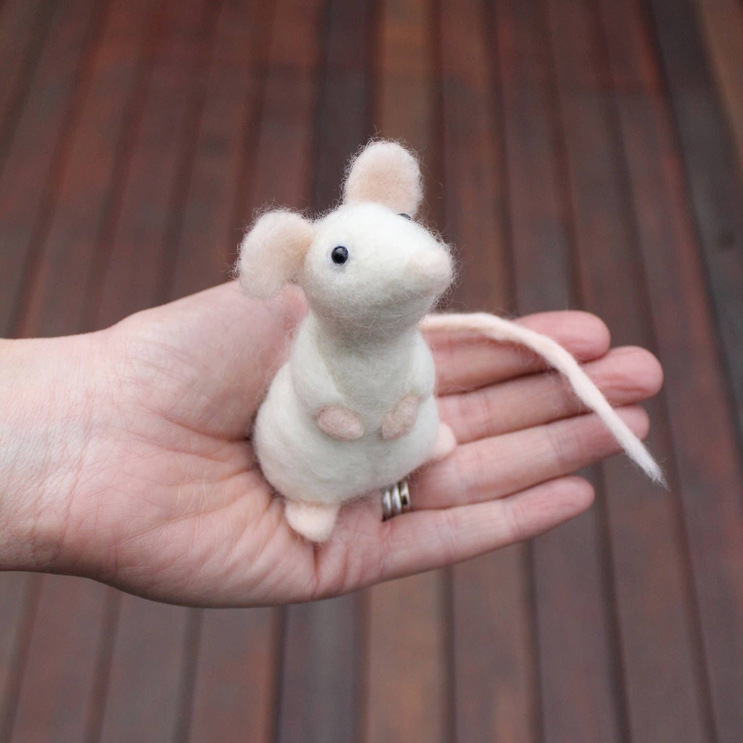 Needle Felting Kit, Mouse