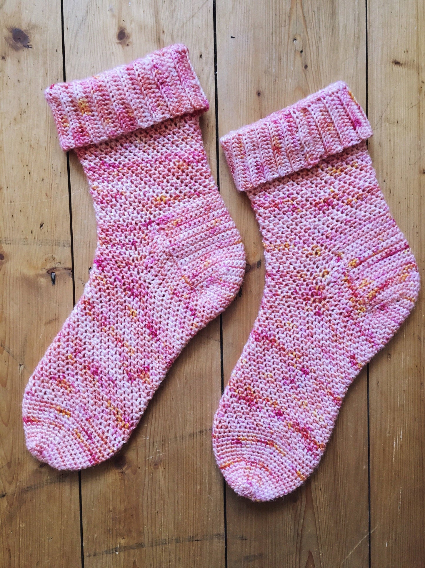 Crochet Pattern - Laverna Socks - PRINT