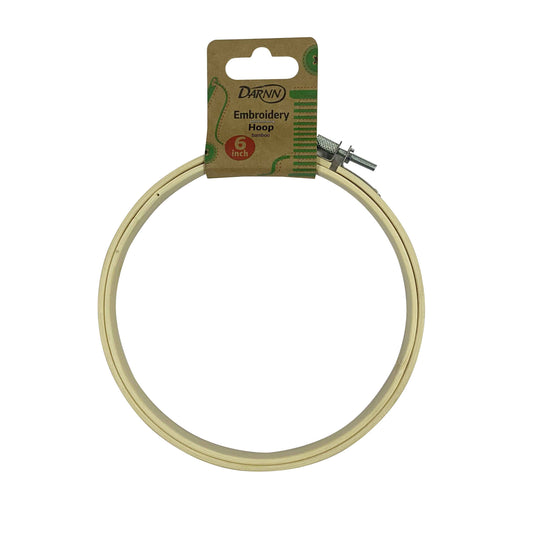 Darnn Bamboo 6" Embroidery Hoop