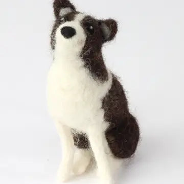 Border Collie Needle Felting Kit