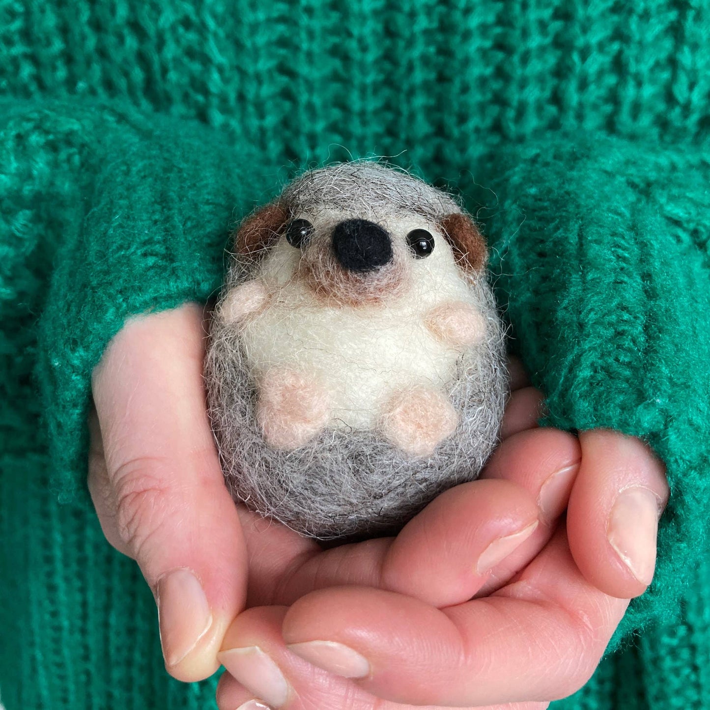 Needle Felting Kit, Hedgehog