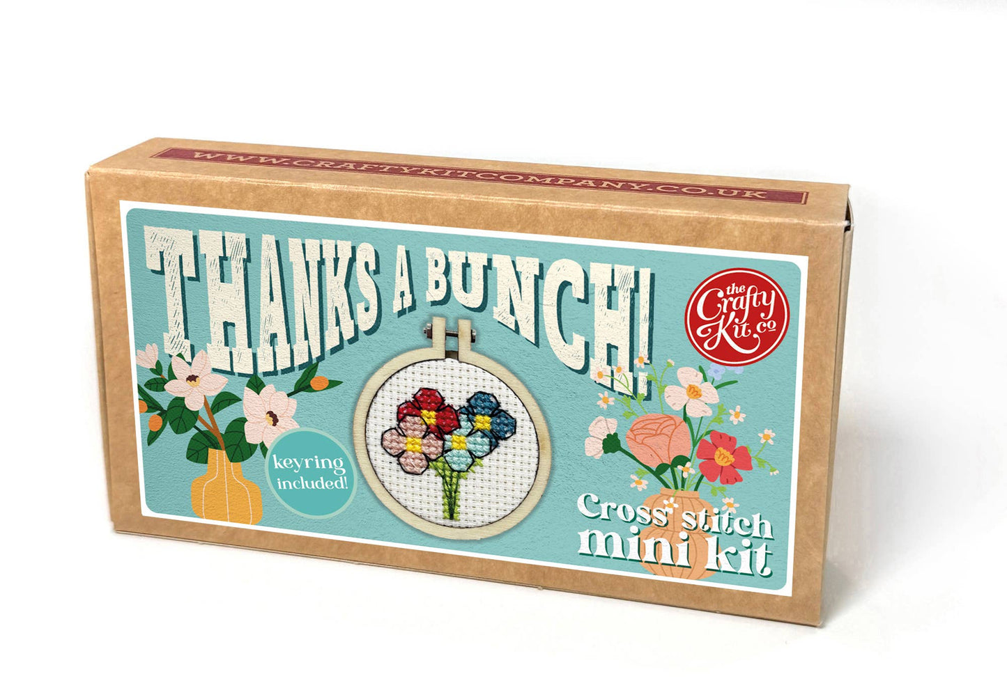 Thanks a Bunch! Mini Matchbox Cross Stitch Kit
