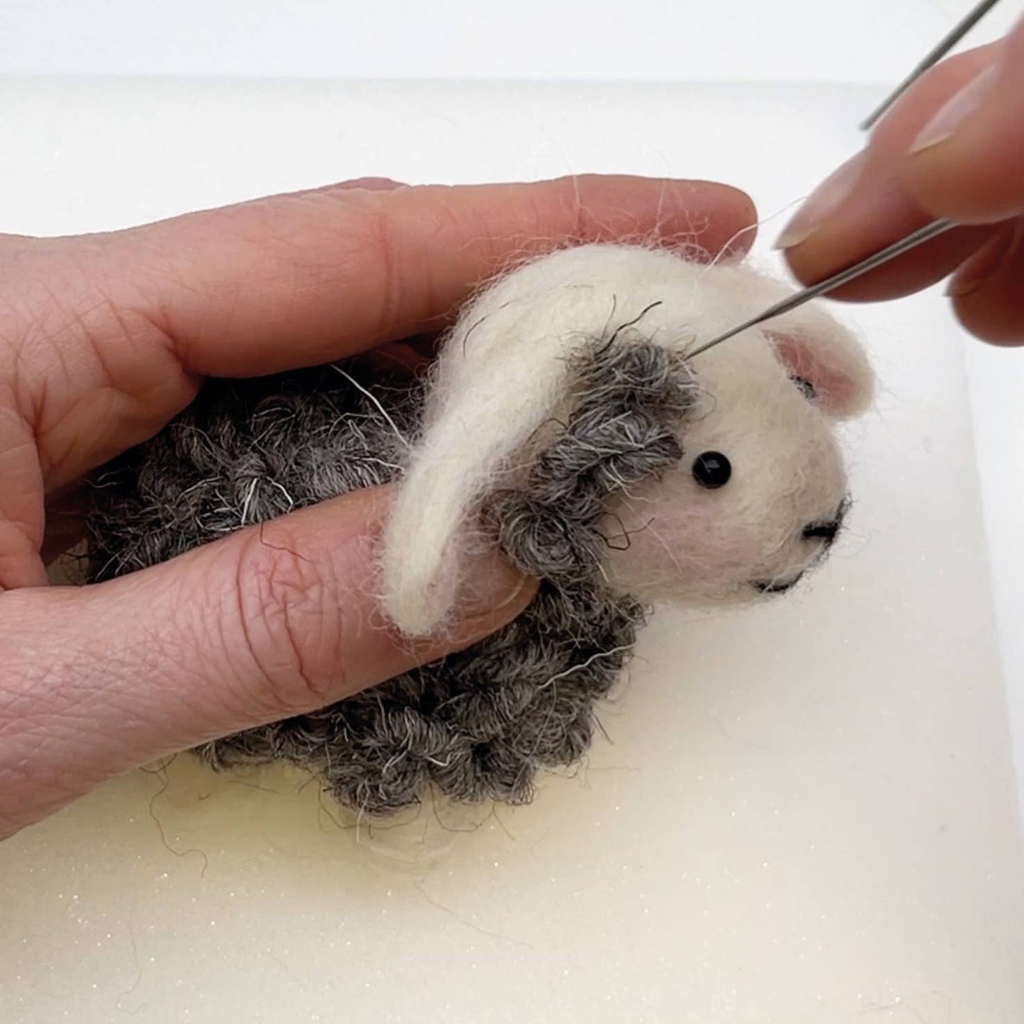 Needle Felting Kit, Spring Lambs