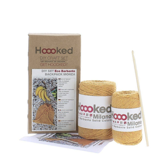 Hoooked - DIY Crochet Kit Monza Drawstring Backpack