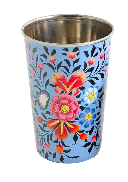 Ketaki Hand Painted Enamel Large Tumbler