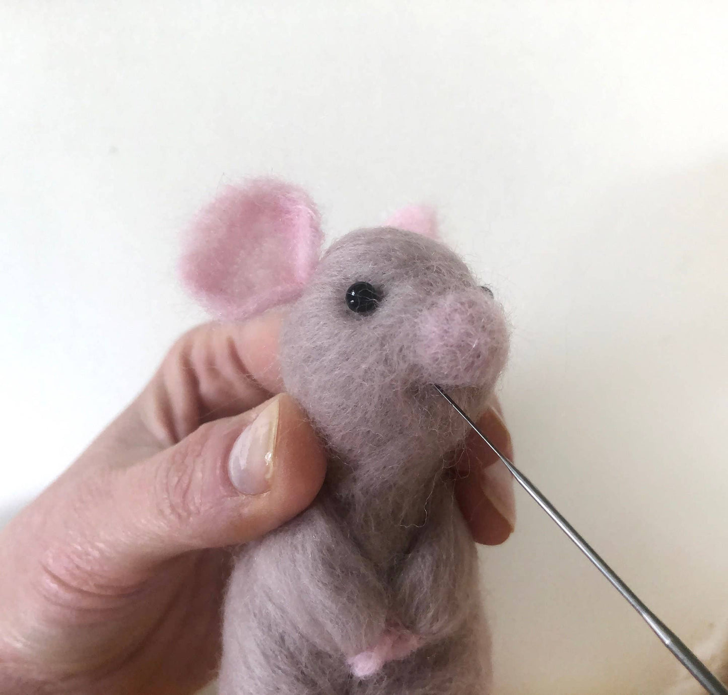 Needle Felting Kit, Mouse