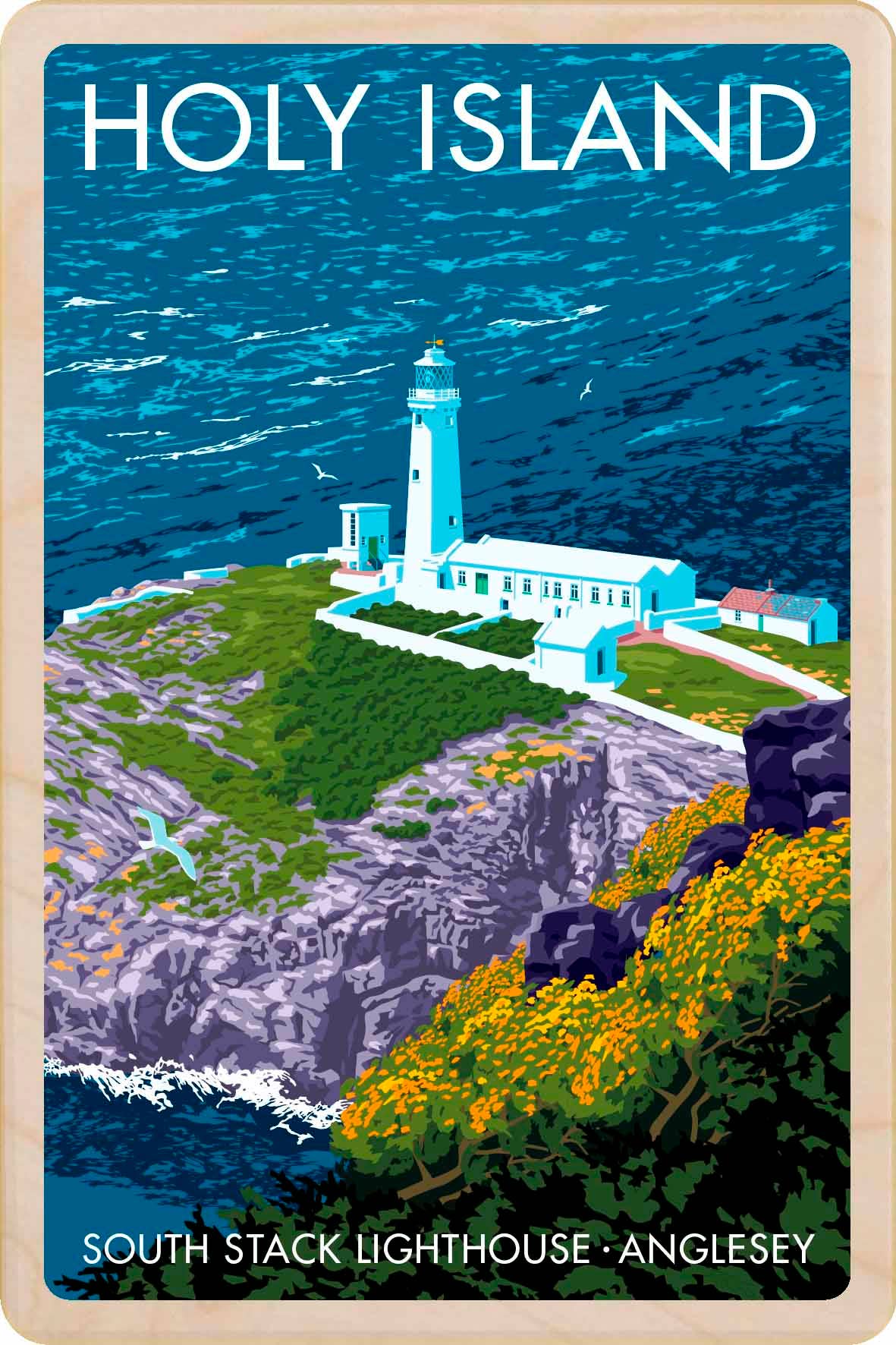 Holy Island, Anglesey, Wales - Eco-friendly cards & magnets