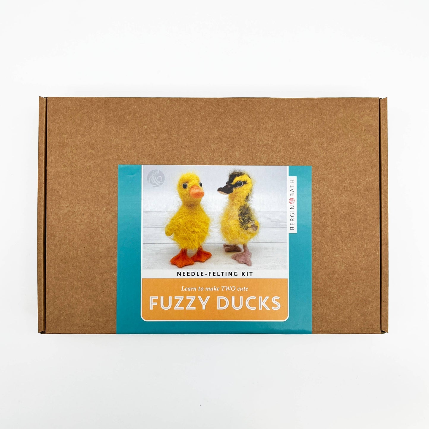 Needle Felting Kit, Fuzzy Ducks