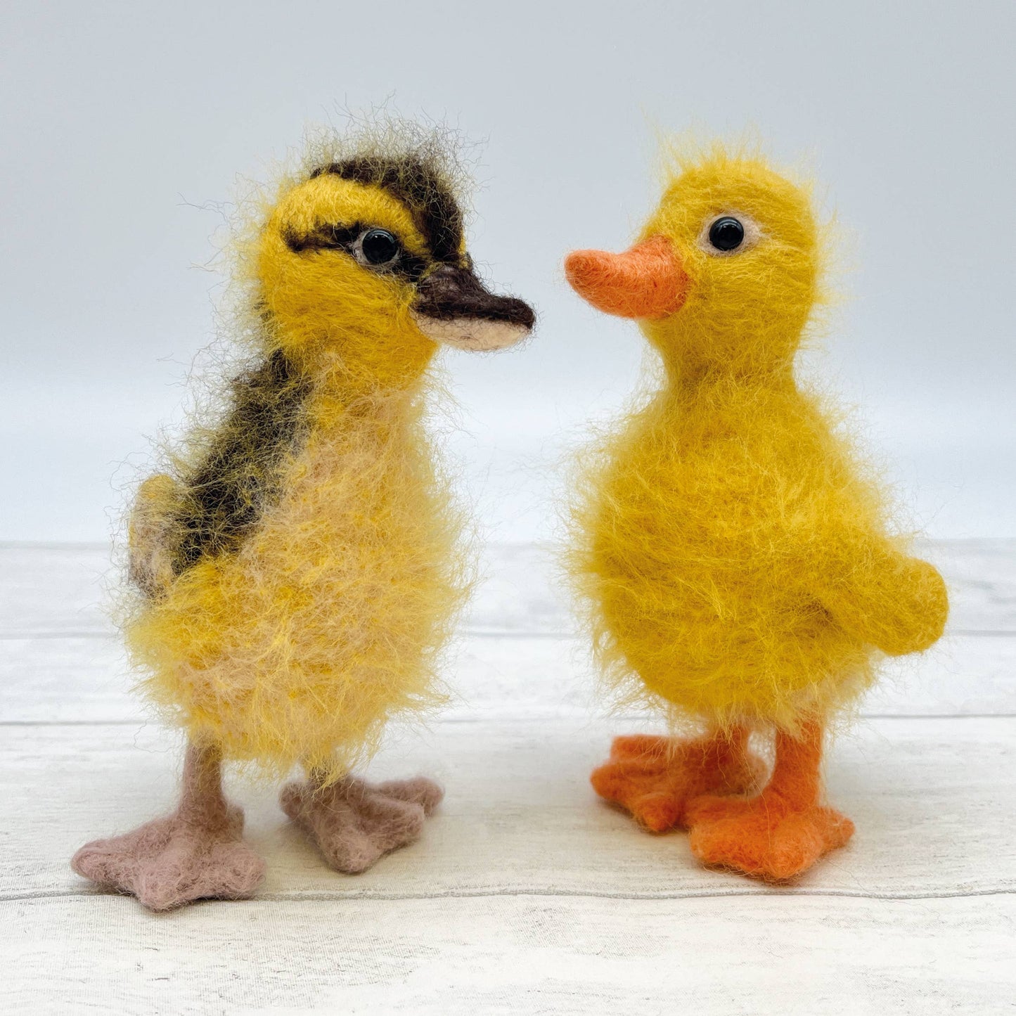 Needle Felting Kit, Fuzzy Ducks