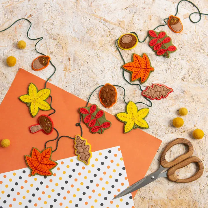 Autumn Garland Felt Craft Kit