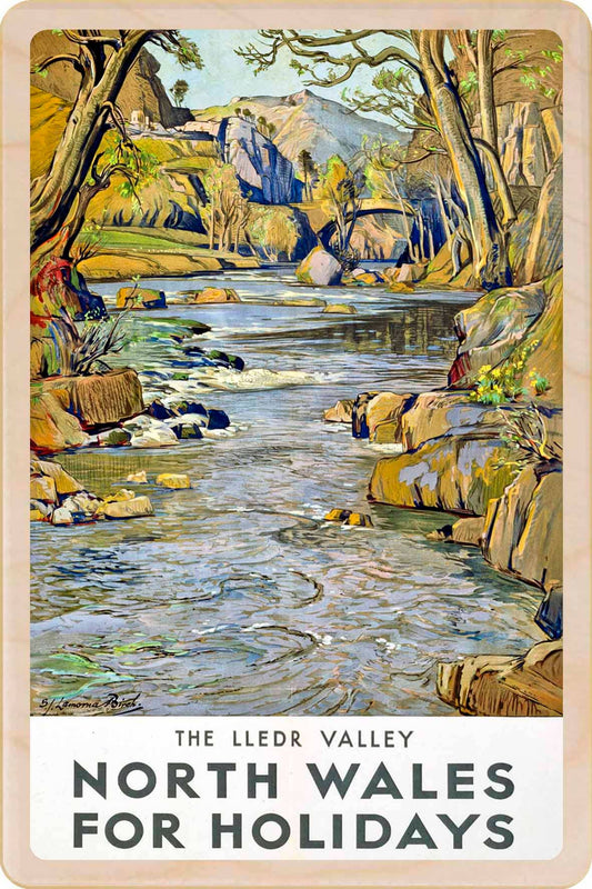 Lledr Valley, Wales - Eco-friendly cards & magnets