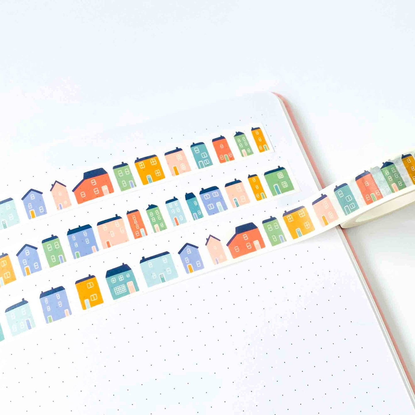 Coastal Houses Washi Tape