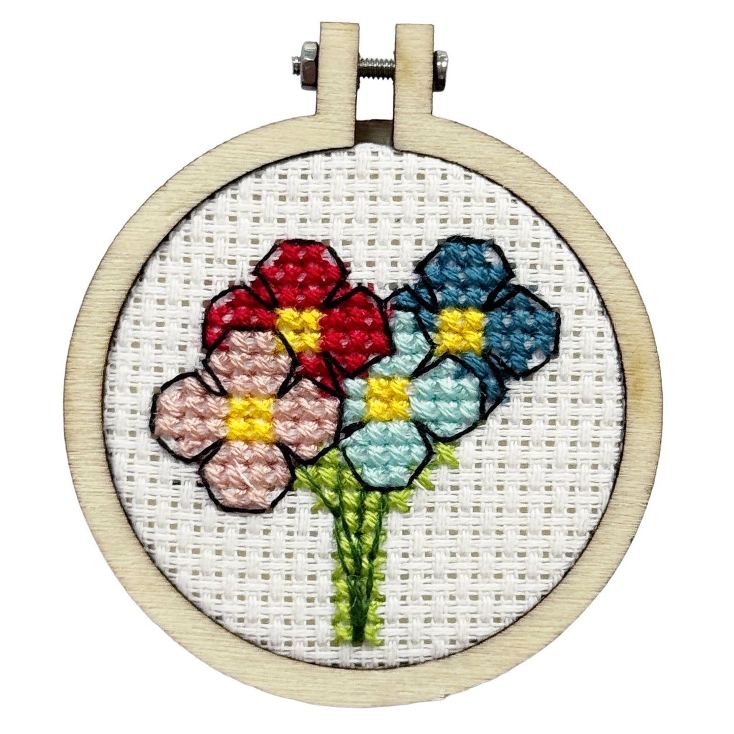 Thanks a Bunch! Mini Matchbox Cross Stitch Kit