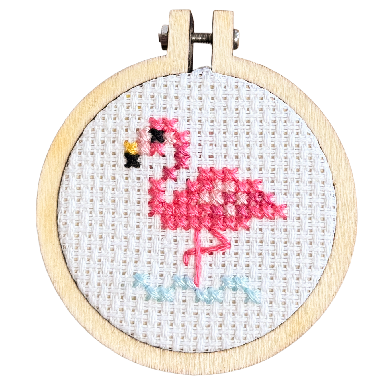 The Crafty Kit Company - You're Flamazing! Mini Matchbox Cross Stitch Kit (with keyring)