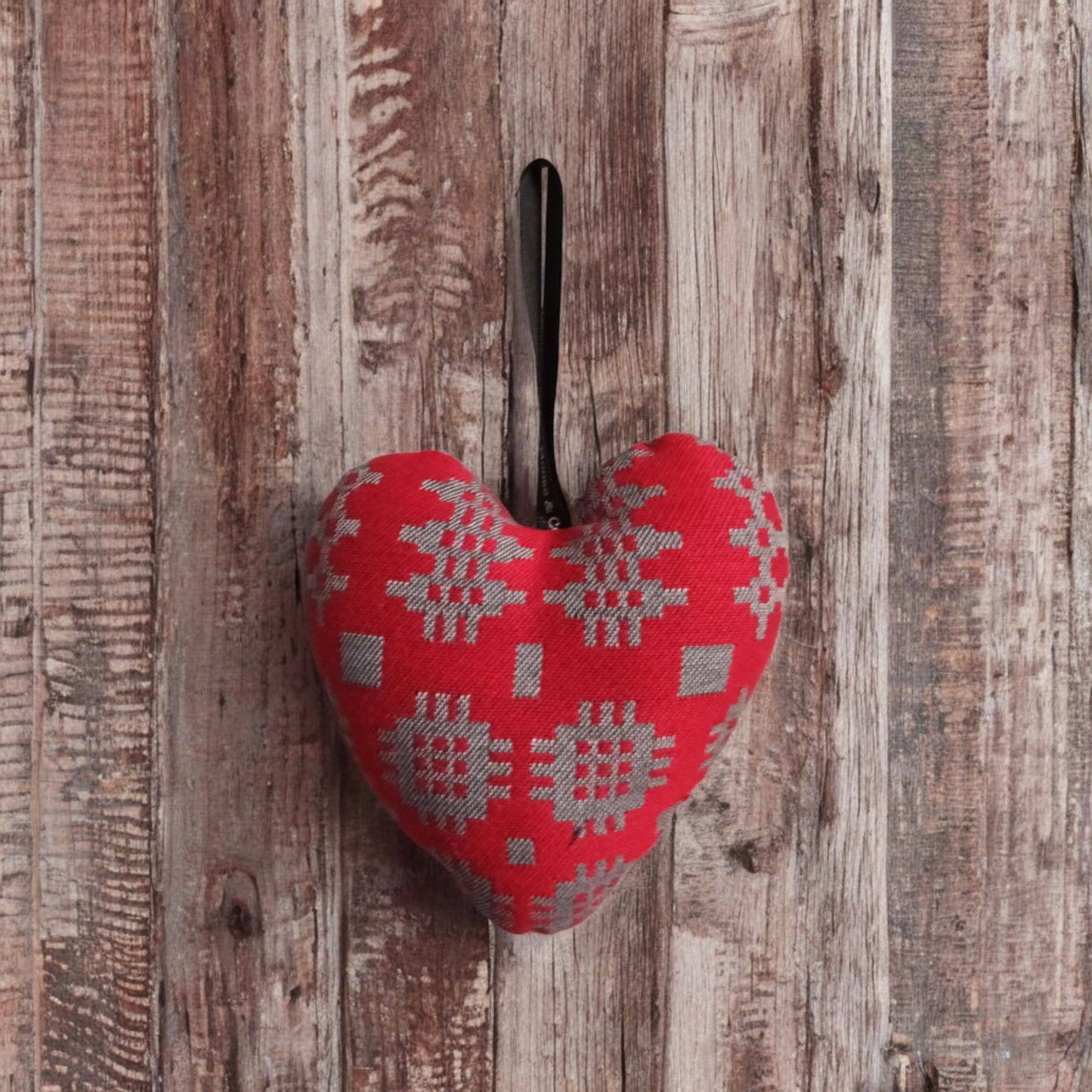 Fabric heart Hanging decoration