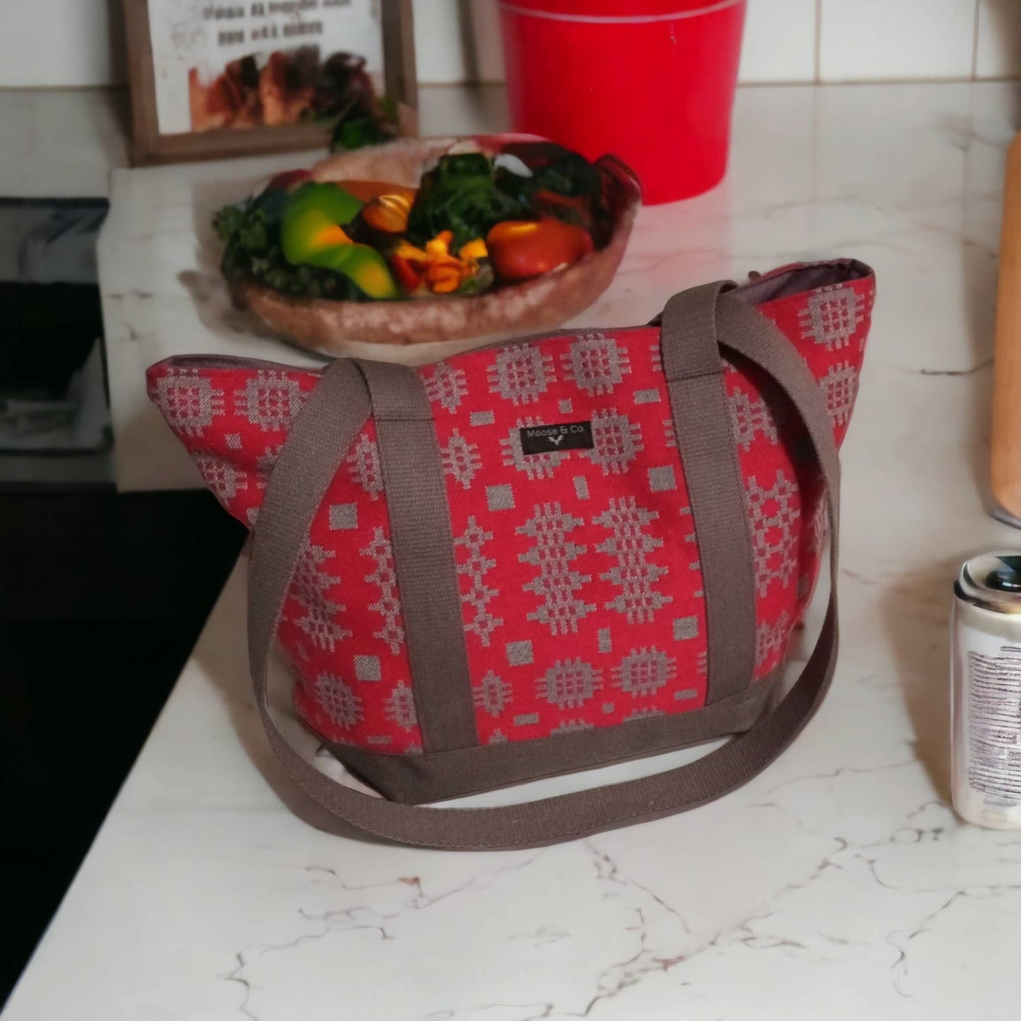 Shoulder Bag - Welsh Tapestry Blanket Design