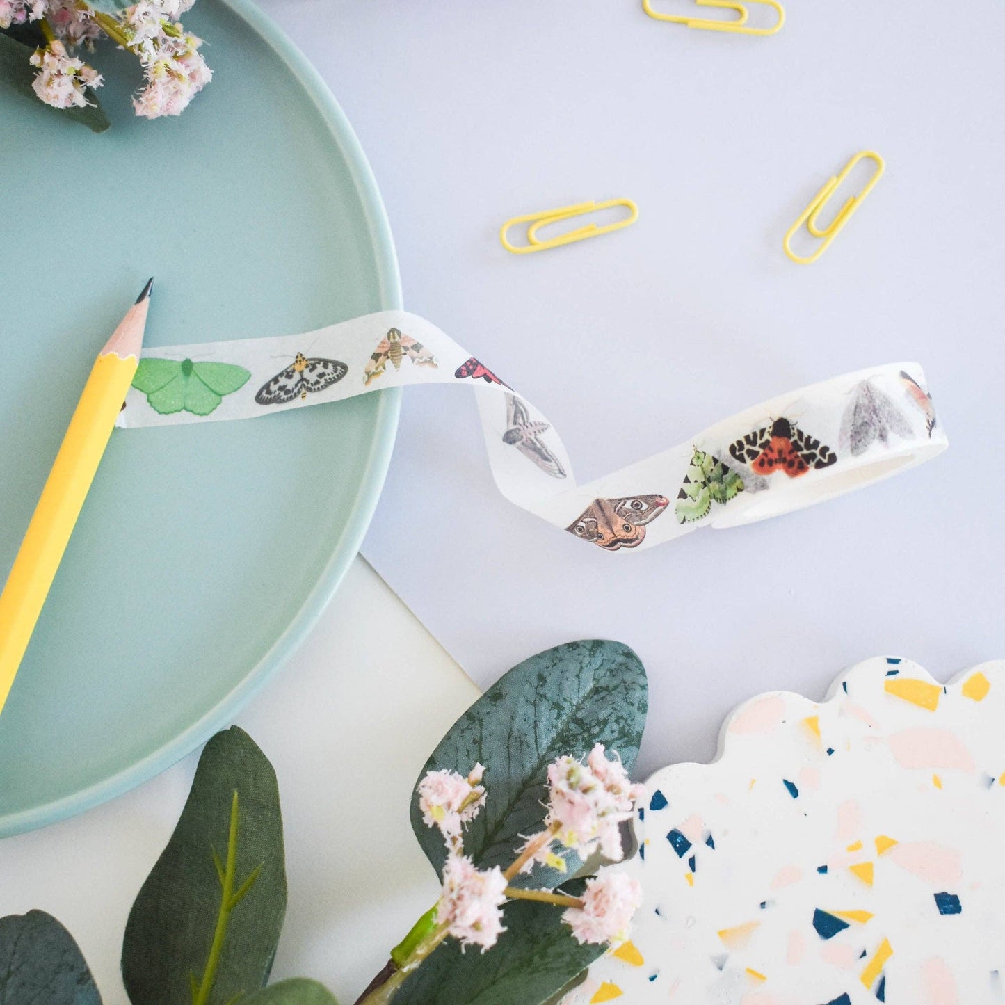 British Moths Washi Tape