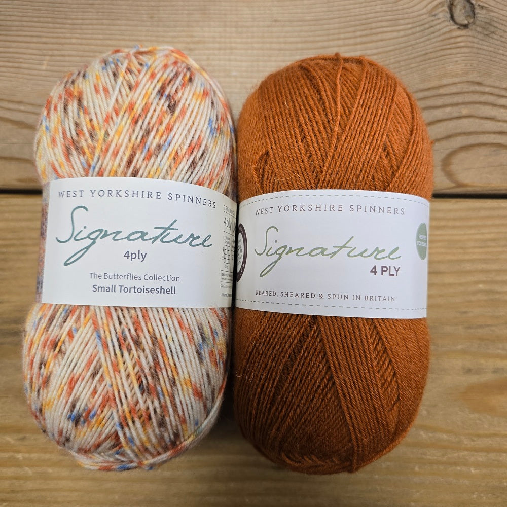 Simple Stay-Put Socks Kit - Nutmeg Tortoiseshell image