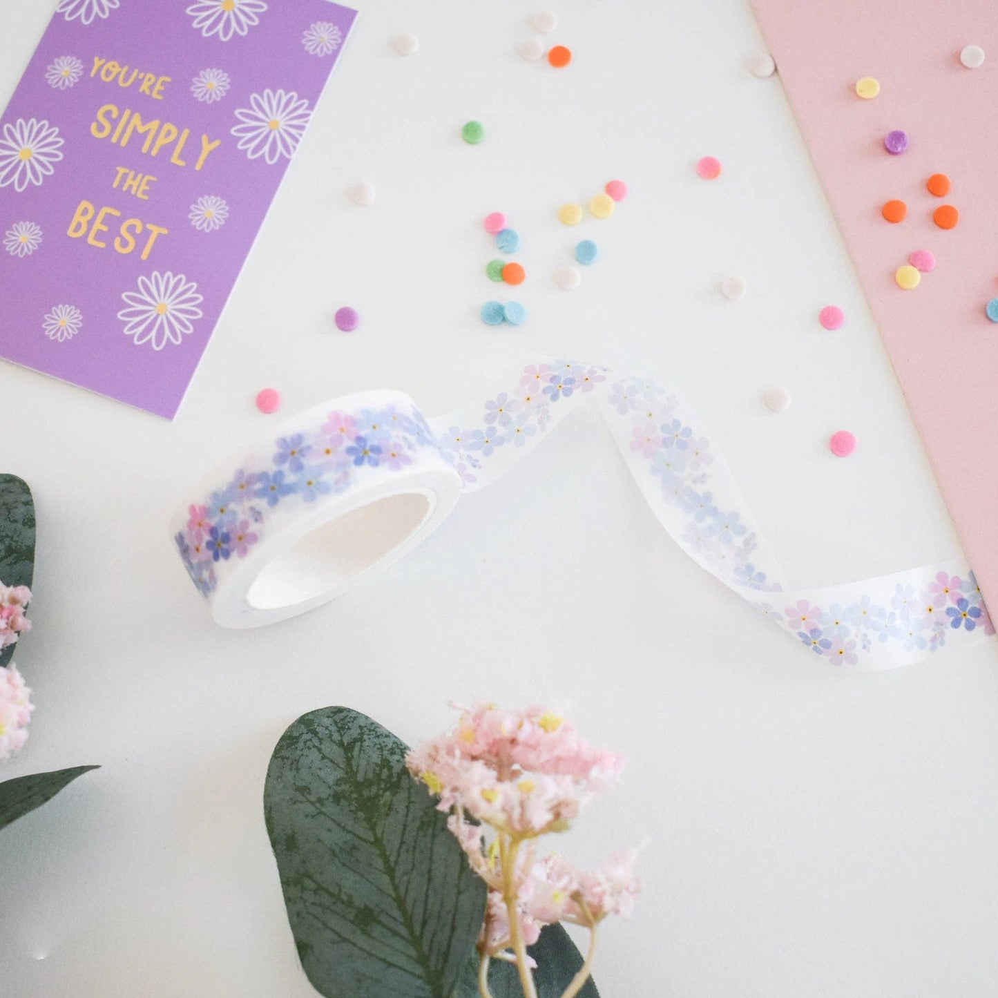 Forget Me Nots Washi Tape