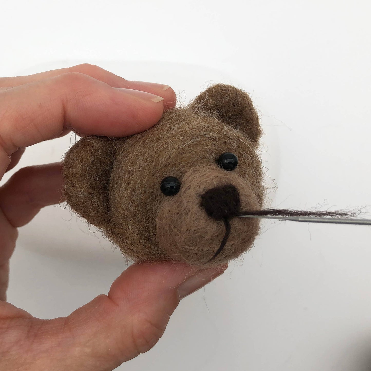 Needle Felting Kit, Teddy Bear