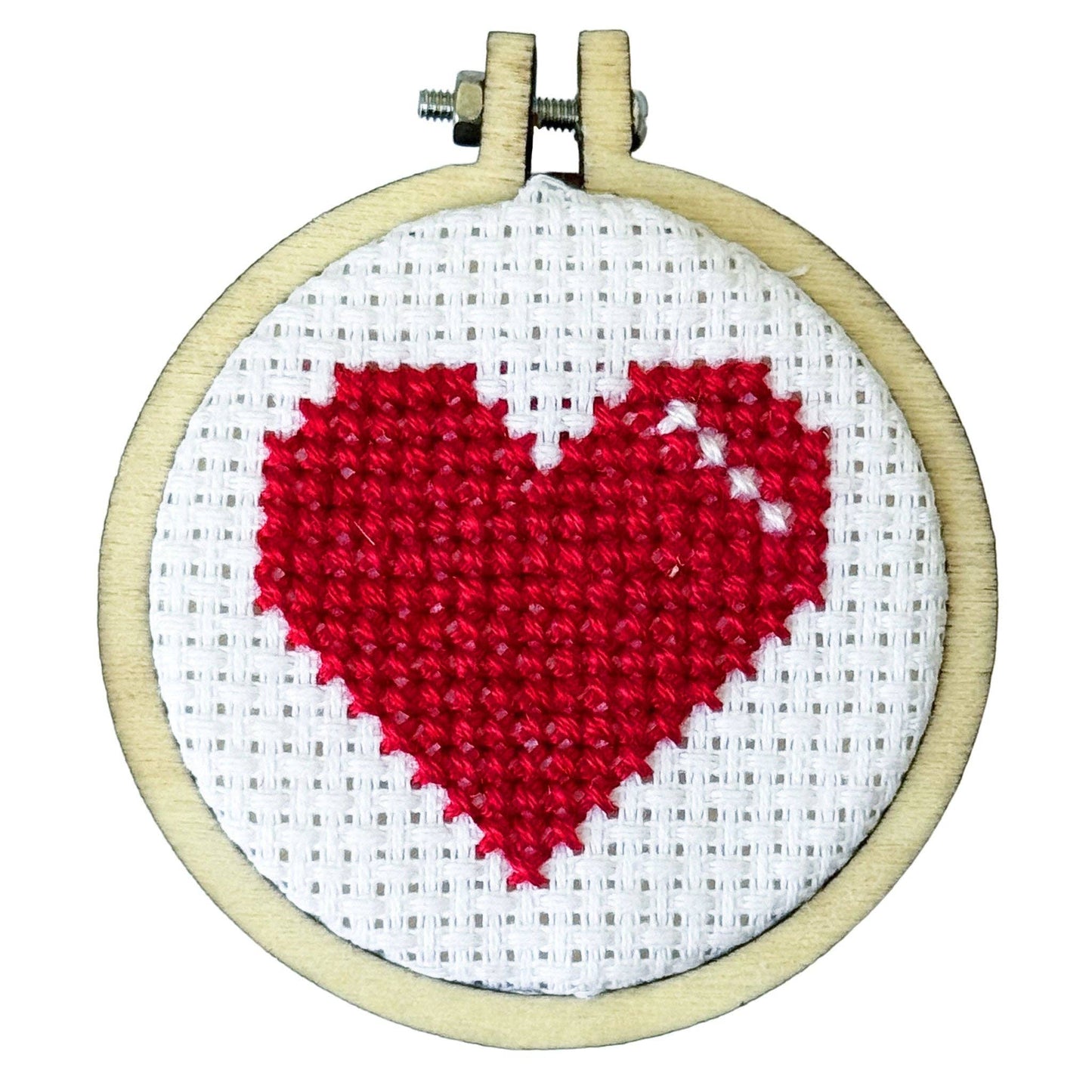 I Love You Mini Matchbox Cross Stitch Kit