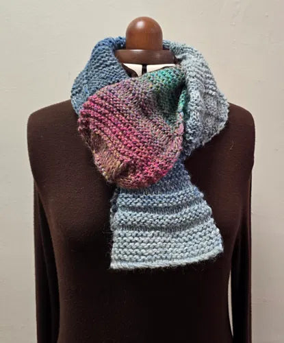 Learn to Knit the “Clyd XL or Clyd" Scarf