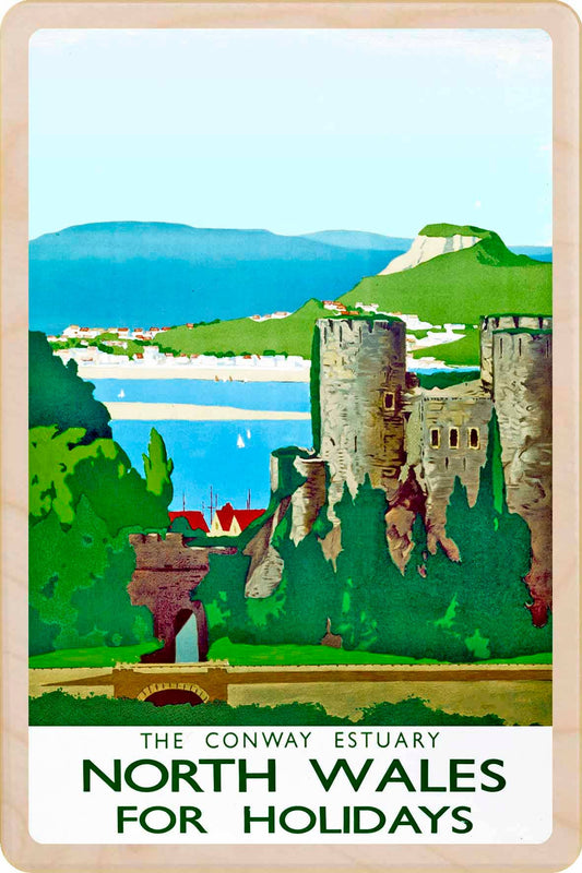 Conway, Wales - Eco-friendly cards & magnets