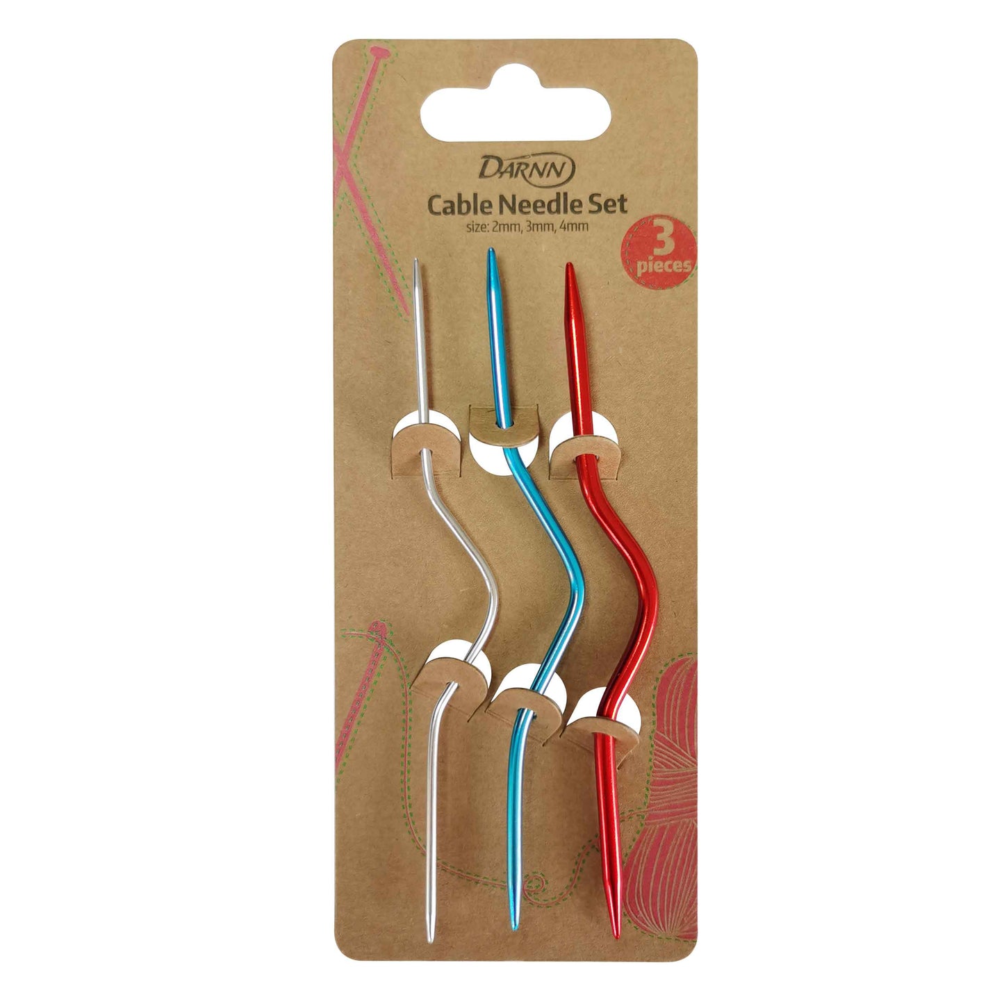 Darnn Cable Needles Set