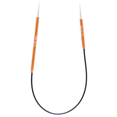 KnitPro Zing 25 cm Fixed Circular Needles - 2.75mm image