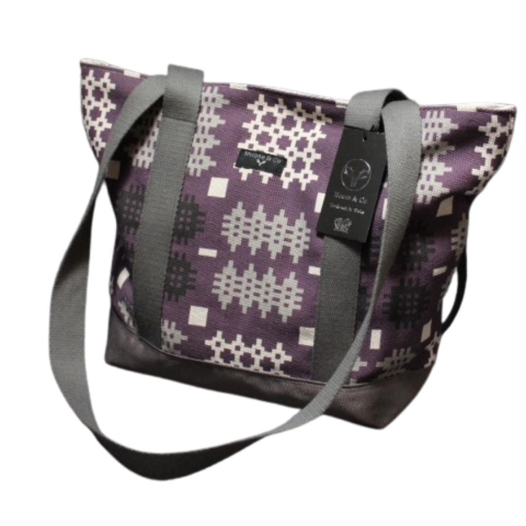 Shoulder Bag - Welsh Tapestry Blanket Design