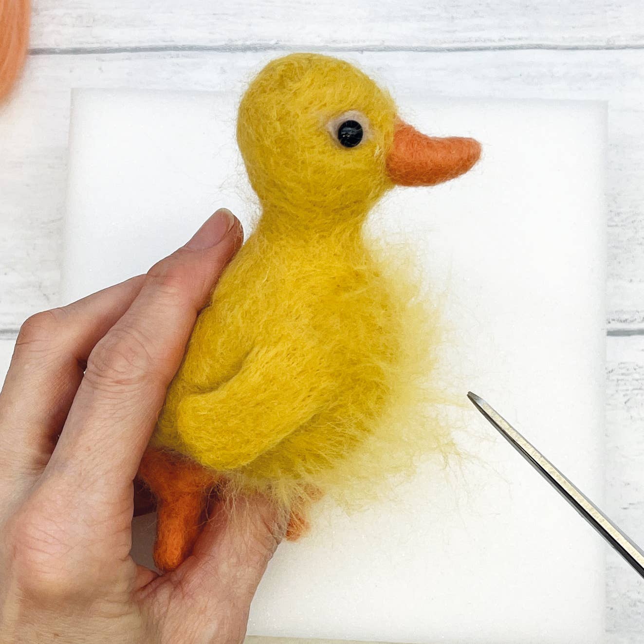 Needle Felting Kit, Fuzzy Ducks