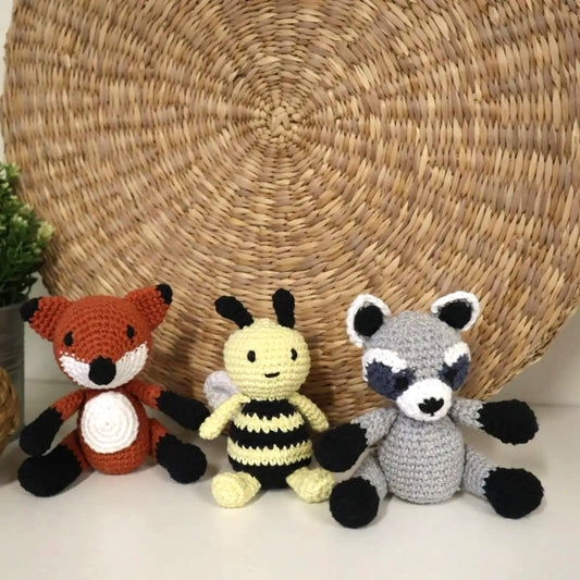Hoooked - DIY Crochet Kit Forest Friends